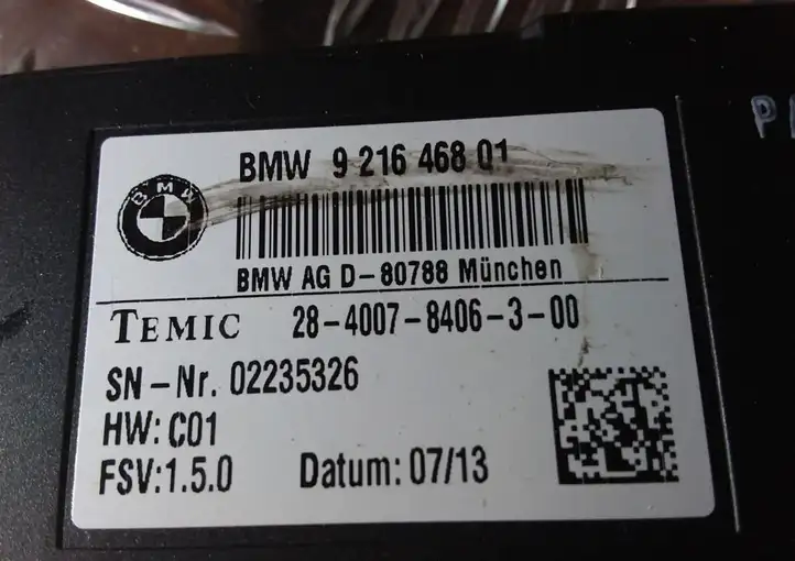 BMW 5 F10 F11 (2009 - 2016) Реле обогрева — фото 4