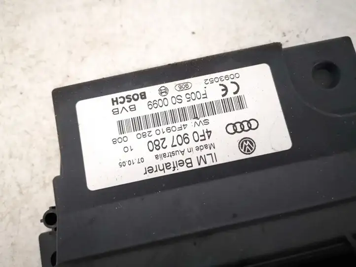 Audi A6 S6 C6 4F (2004 - 2008) 4f0907280 Прочие блоки управления — фото 2
