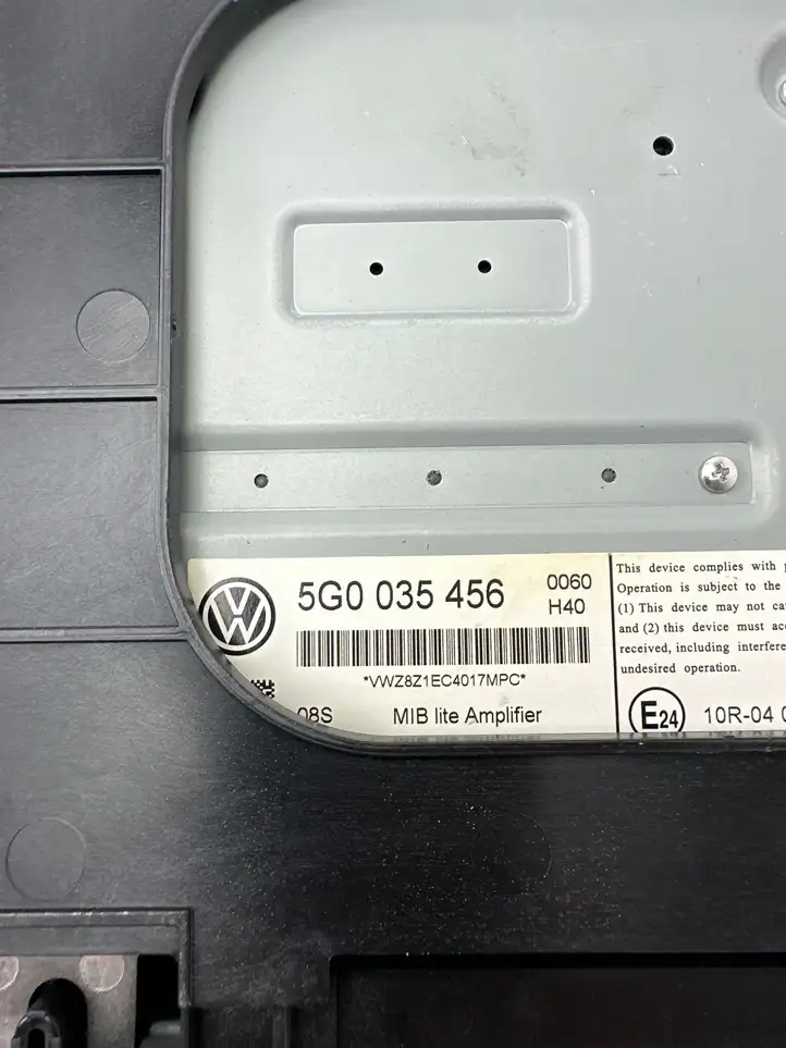 Volkswagen Golf VII (2013 - 2019) 5G0035456 Усилитель звука — фото 4