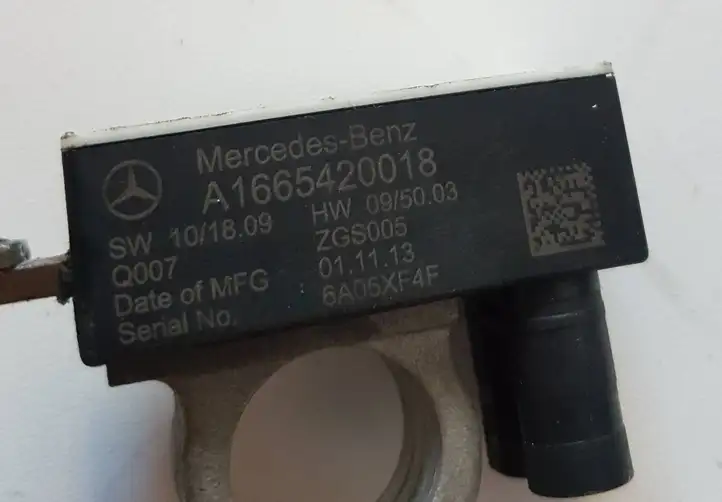 Mercedes-Benz A W176 (2012 - 2018)  A1665420018 Минусовый провод (аккумулятора)