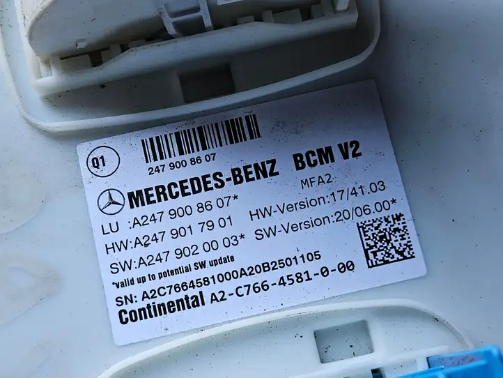 Mercedes-Benz A W177 (2018 - ) A2829003200 Комплект системы зажигания — фото 3
