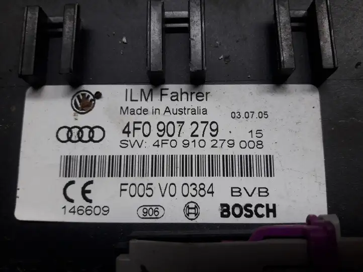 Audi A6 S6 C6 4F (2004 - 2008) 4F0907279 Модуль комфорта — фото 2