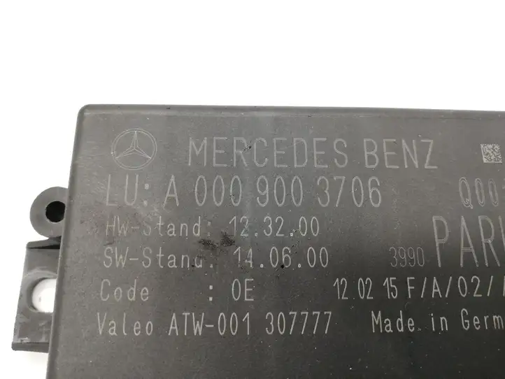 Mercedes-Benz E W212 (2009 - 2016) A0009003706 Блок управления парктрониками — фото 2