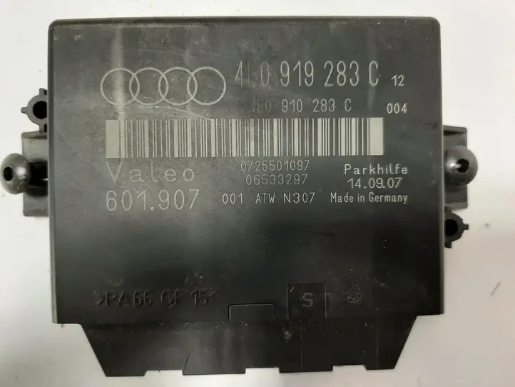 Audi A8 S8 D3 4E (2005 - 2007) 4E0910283C Блок управления парктрониками — фото 2