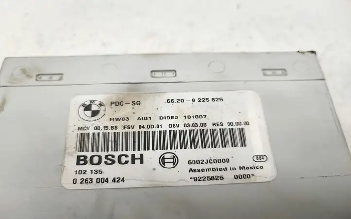 BMW 3 E90 E91 (2005 - 2012) 9225825 Блок управления парктрониками — фото 2