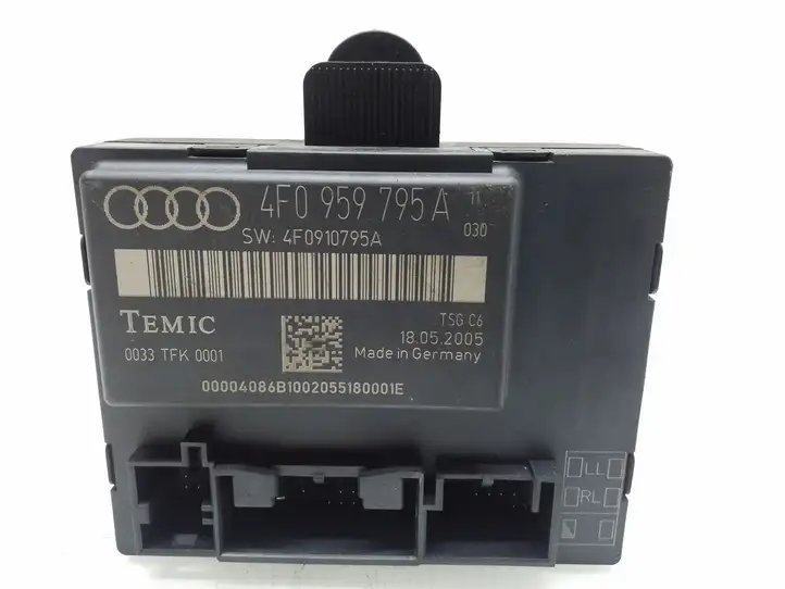 Audi A6 S6 C6 4F (2004 - 2008) 4F0959795A Блок управления дверью — фото 1
