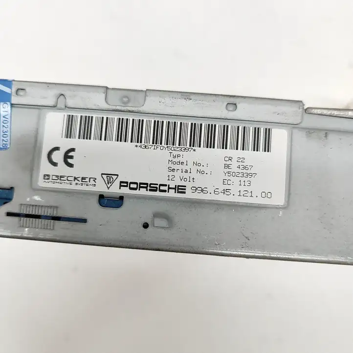 Porsche Boxster 986 (1996 - 2004)  99664512100 Радио/ проигрыватель CD/DVD / навигация