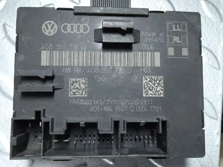 Audi A6 C7 (2011 - 2014) 4G8959795J Блок управления дверью — фото 5