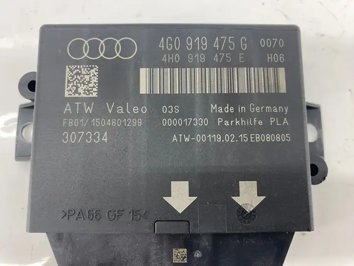 Audi A6 C7 (2014 - 2018) 4G0919475G Блок управления парктрониками — фото 2