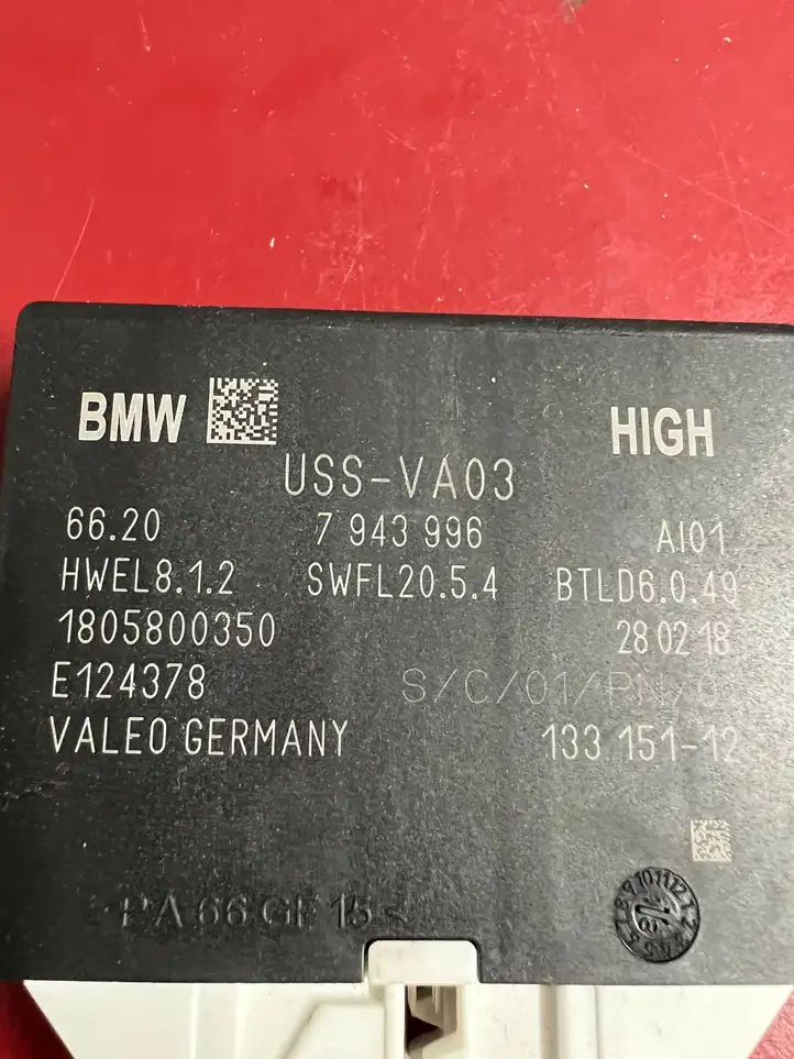BMW X3 G01 (2018 - 2024) 7943996 Блок управления парктрониками — фото 3