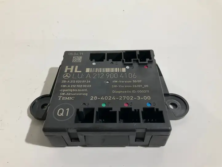Mercedes-Benz E W212 (2009 - 2016)  A2128208926 Блок управления дверью