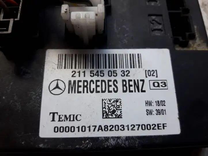 Mercedes-Benz E W211 (2002 - 2009) 2115450532 Модуль комфорта — фото 2