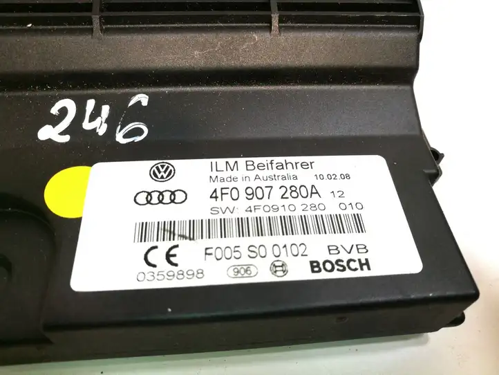 Audi A6 Allroad C6 (2006 - 2008) 4F0907280A Блок управления электропитанием — фото 3