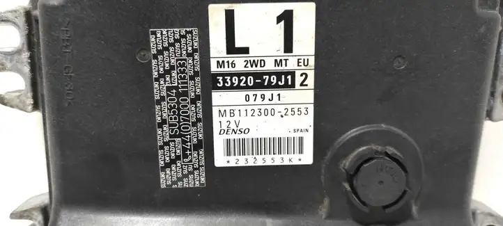 Suzuki SX4 (2006 - 2009) 3392079J1 Блок управления двигателем (ЭБУ) — фото 4