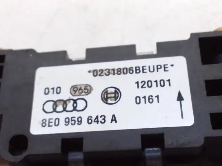 Audi A4 S4 B6 8E 8H (2000 - 2006) 8E0959643A Датчик удара SRS — фото 4