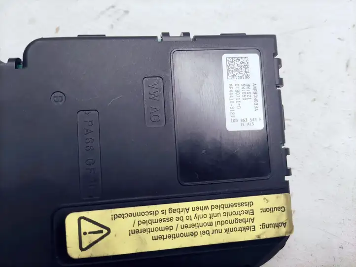 Volkswagen Touran I (2003 - 2010) 1K0953549F Датчик угла поворота руля — фото 3