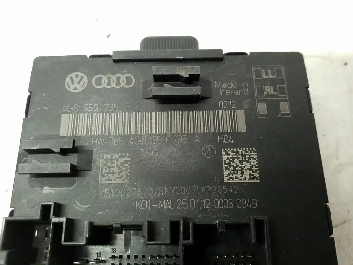 Audi A6 C7 (2011 - 2014) 4G8959795E Блок управления дверью — фото 4