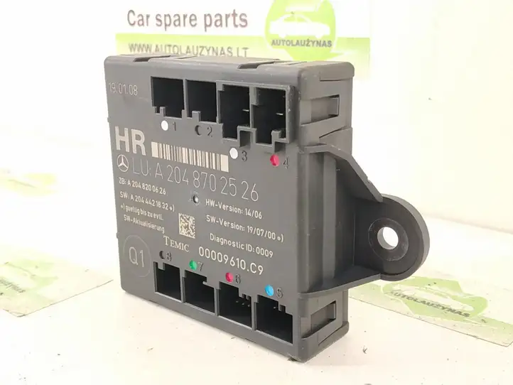 Mercedes-Benz C W204 (2007 - 2014)   Блок управления дверью