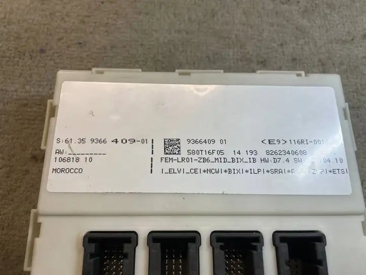 BMW 3 F30 F35 F31 (2012 - 2018) 9366409 Модуль комфорта — фото 5