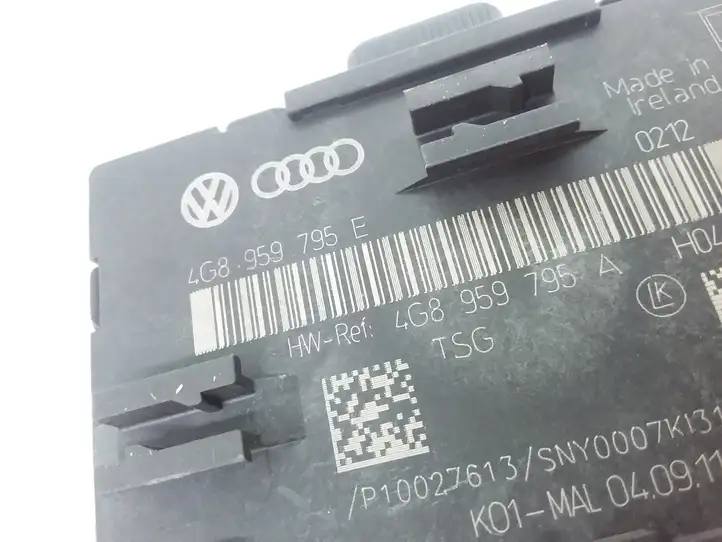 Audi A6 C7 (2011 - 2014) 4G8959795E Блок управления дверью — фото 3