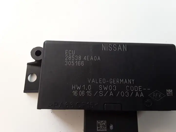 Nissan Qashqai (2013 - 2017) 285384EA0A Блок управления парктрониками — фото 3