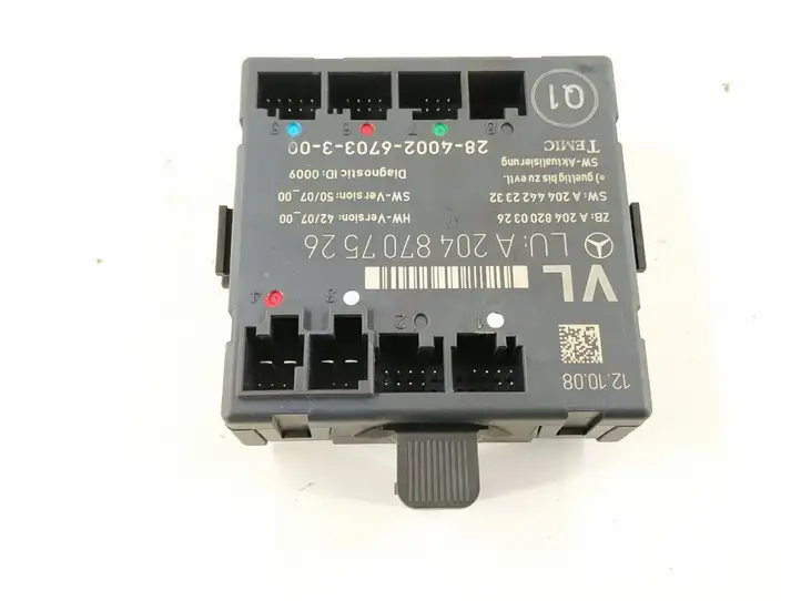 Mercedes-Benz GLK X204 (2008 - 2016)   Блок управления дверью