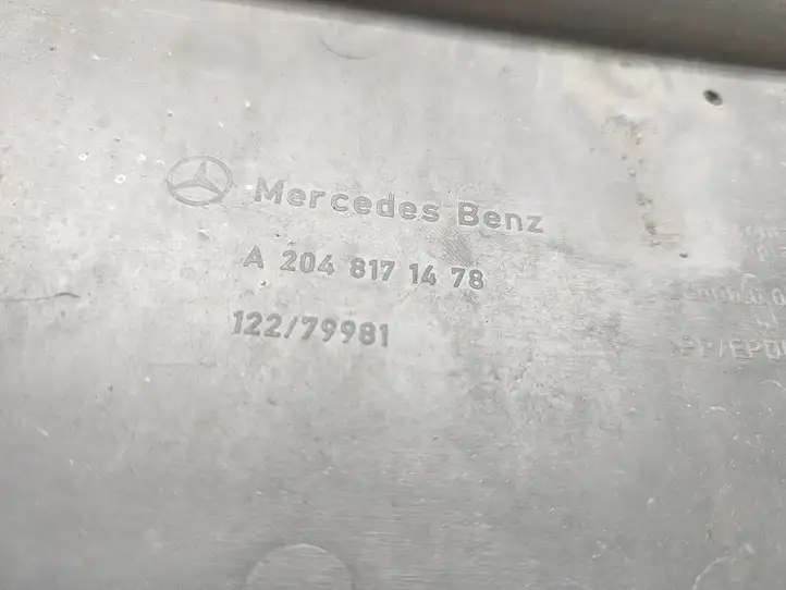 Mercedes-Benz C W204 (2007 - 2014) A2048171478 Рамка номера — фото 2