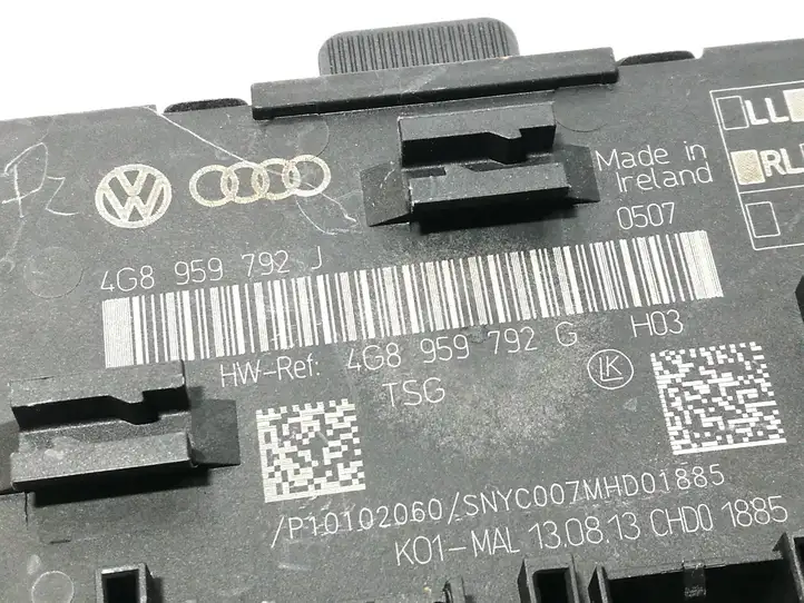 Audi A6 Allroad C7 (2012 - 2014) 4G8959792J Блок управления дверью — фото 3
