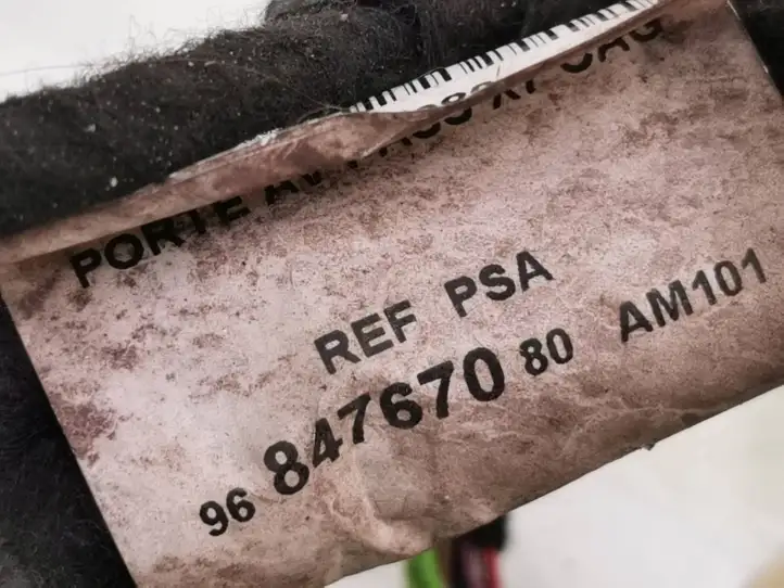 Citroen C5 (2004 - 2008)  9684767080 Проводка передних дверей