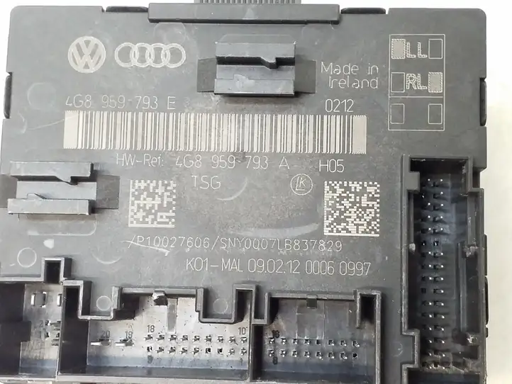 Audi A6 C7 (2011 - 2014) 4G8959793E Блок управления дверью — фото 5