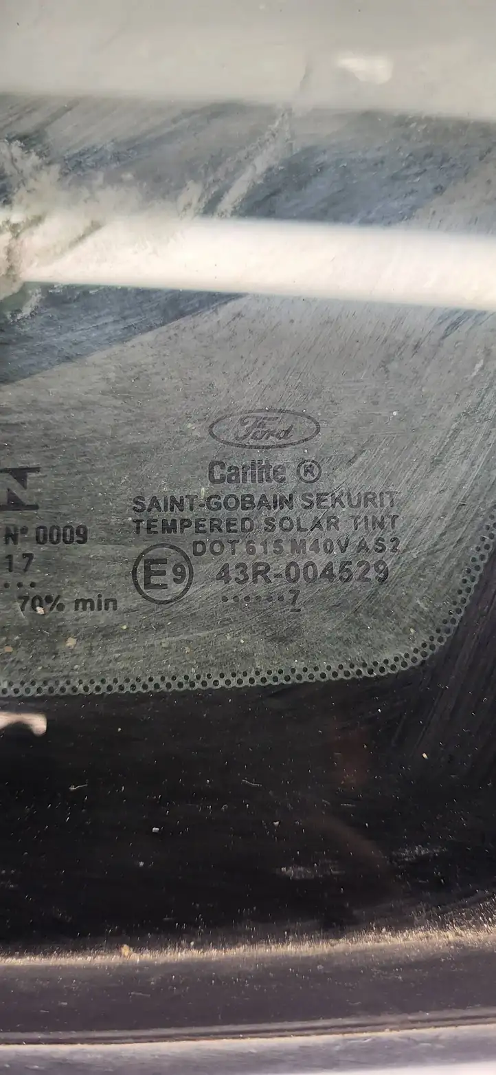 Ford Fusion II (2013 - ) 43R004529 Заднее боковое стекло — фото 3