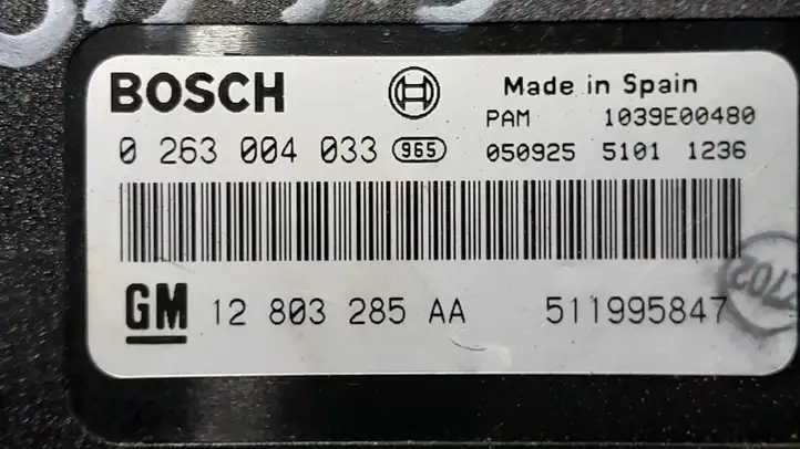 Saab 9-3 Ver2 (2003 - 2007) 0263004033 Блок управления парктрониками — фото 2