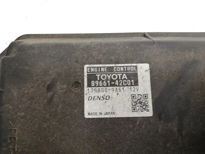 Toyota RAV 4 (XA30) (2006 - 2016) 8966142C01 Блок управления двигателем (ЭБУ) — фото 2