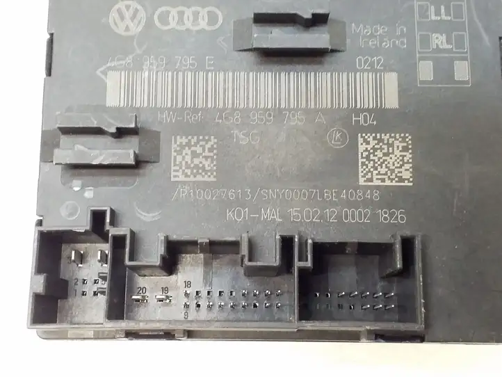 Audi A6 C7 (2011 - 2014) 4G8959795A Блок управления дверью — фото 5