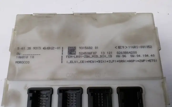 BMW 3 F30 F35 F31 (2012 - 2018) 9315682 Модуль комфорта — фото 4