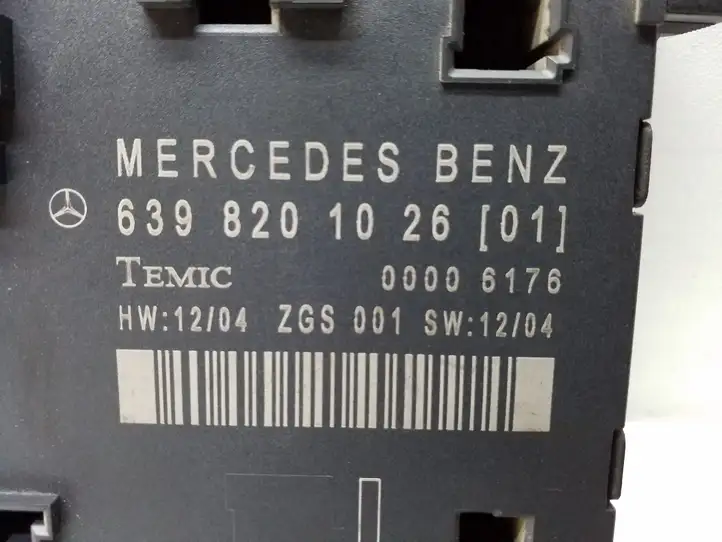 Mercedes-Benz Vito Viano W639 (2010 - 2015) 6398201026 Блок управления дверью — фото 3