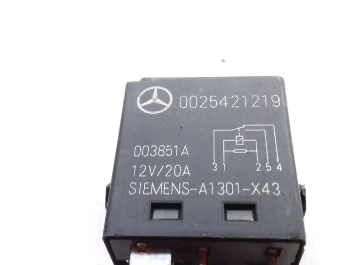 Mercedes-Benz A W168 (1997 - 2004) 0025421219 Реле аварийных фонарей — фото 4