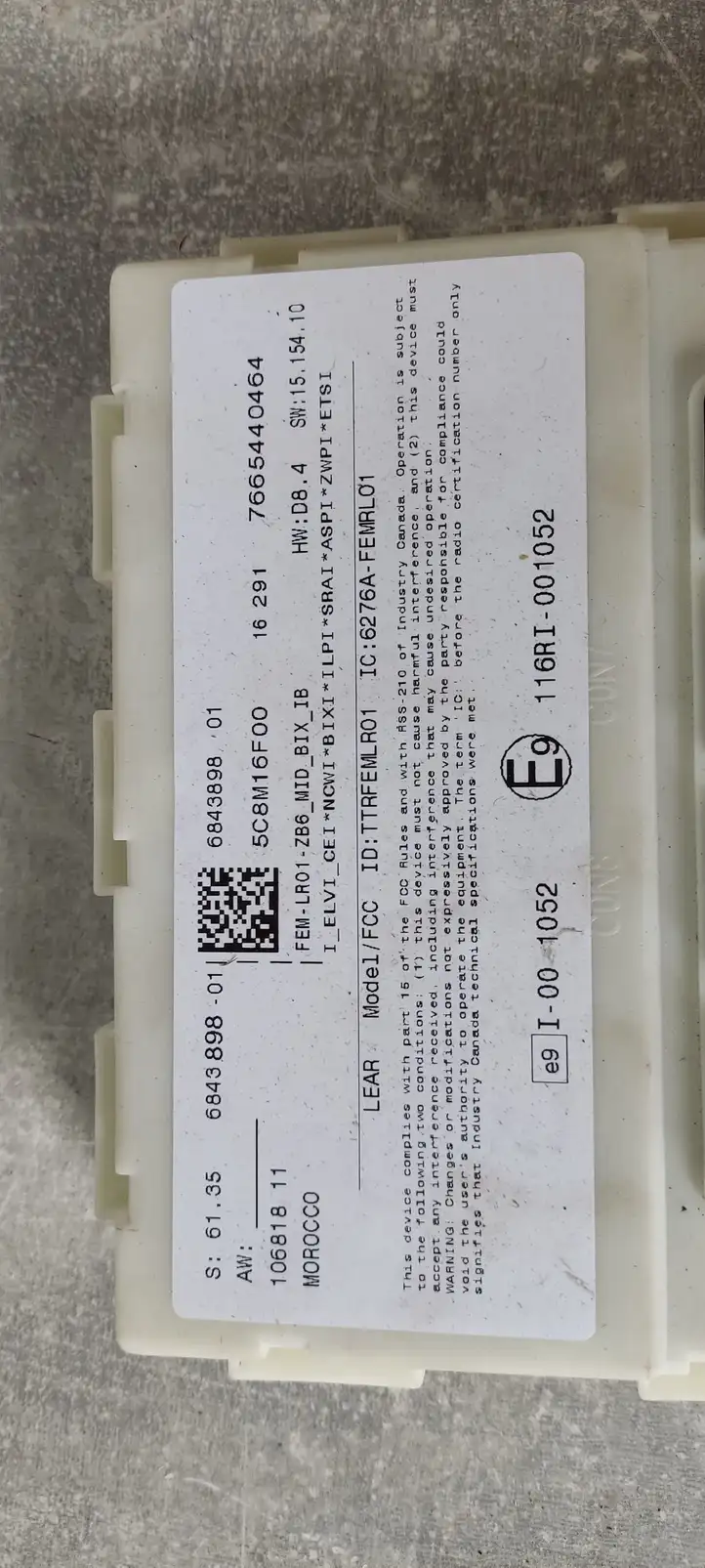 BMW 3 F30 F35 F31 (2012 - 2018) 8586536 Комплект системы зажигания — фото 6