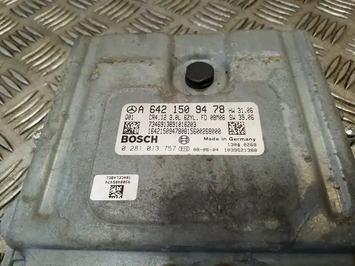 Mercedes-Benz ML W164 (2005 - 2011) A6421509478 Блок управления двигателем (ЭБУ) — фото 4