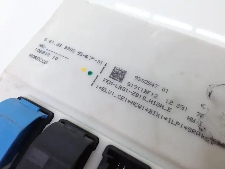BMW 3 F30 F35 F31 (2012 - 2018) 9303547 Модуль комфорта — фото 7
