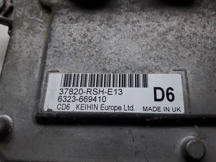 Honda Civic (2006 - 2011) 37820RSHE13 Блок управления двигателем (ЭБУ) — фото 2
