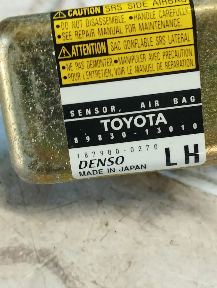 Toyota Corolla Verso E121 (2001 - 2004) 8983013010 Датчик удара SRS — фото 2