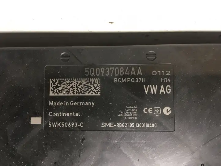Skoda Octavia Mk3 (5E) (2013 - 2019) 5Q0937084AA Модуль комфорта — фото 2
