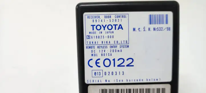 Toyota Yaris Verso (1999 - 2005) 8974152021 Прочие блоки управления — фото 4