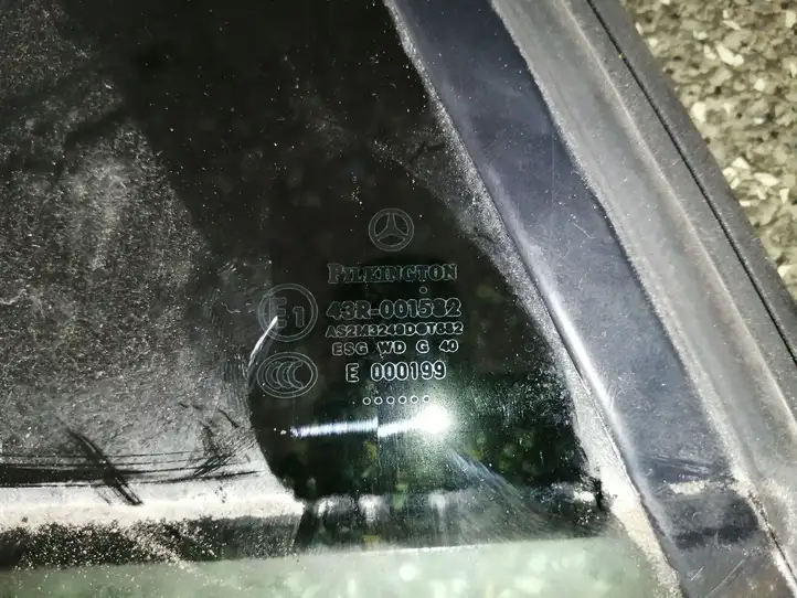 Mercedes-Benz SLK R172 (2011 - 2017) Заднее боковое стекло — фото 3