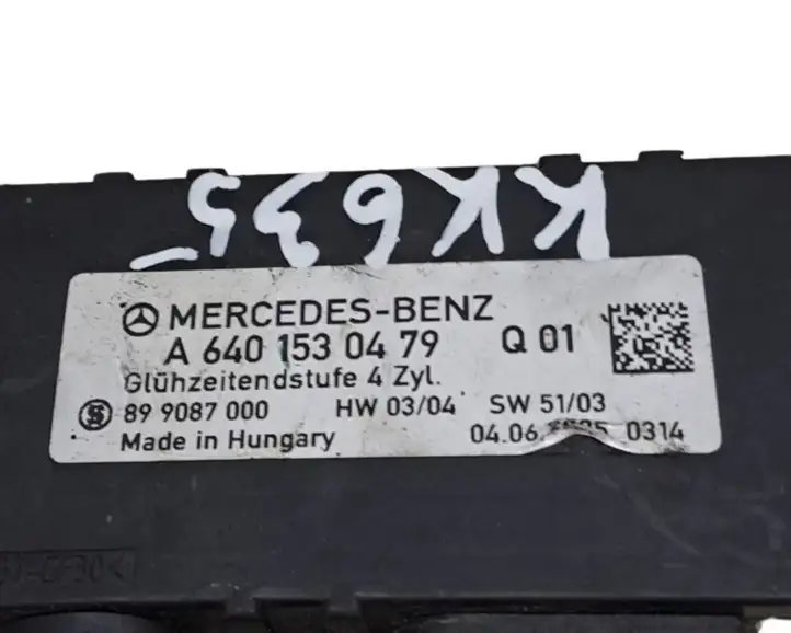 Mercedes-Benz B-class W245 (2005 - 2008) A6401530479 Реле накала свечей — фото 3