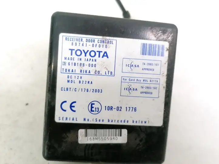 Toyota Corolla Verso AR10 (2004 - 2009) 897410F010 Блок управления дверью — фото 3