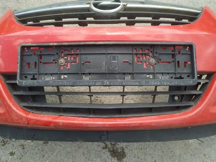 Opel Corsa D (2006 - 2010) Нижняя решетка переднего бампера — фото 1