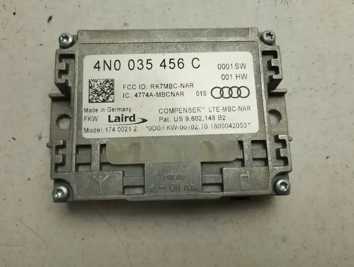Audi A4 S4 B9 8W (2019 - ) 4N0035456C Прочие блоки управления — фото 1