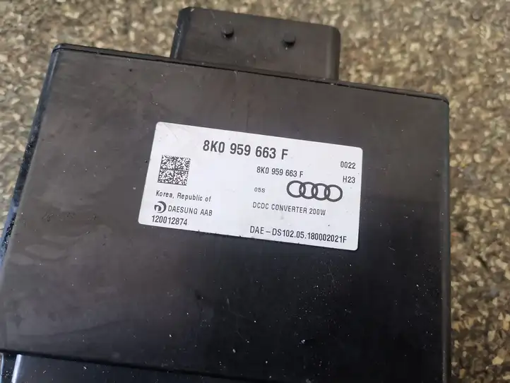 Audi A6 C7 (2014 - 2018) 8K0959663F Прочие блоки управления — фото 2